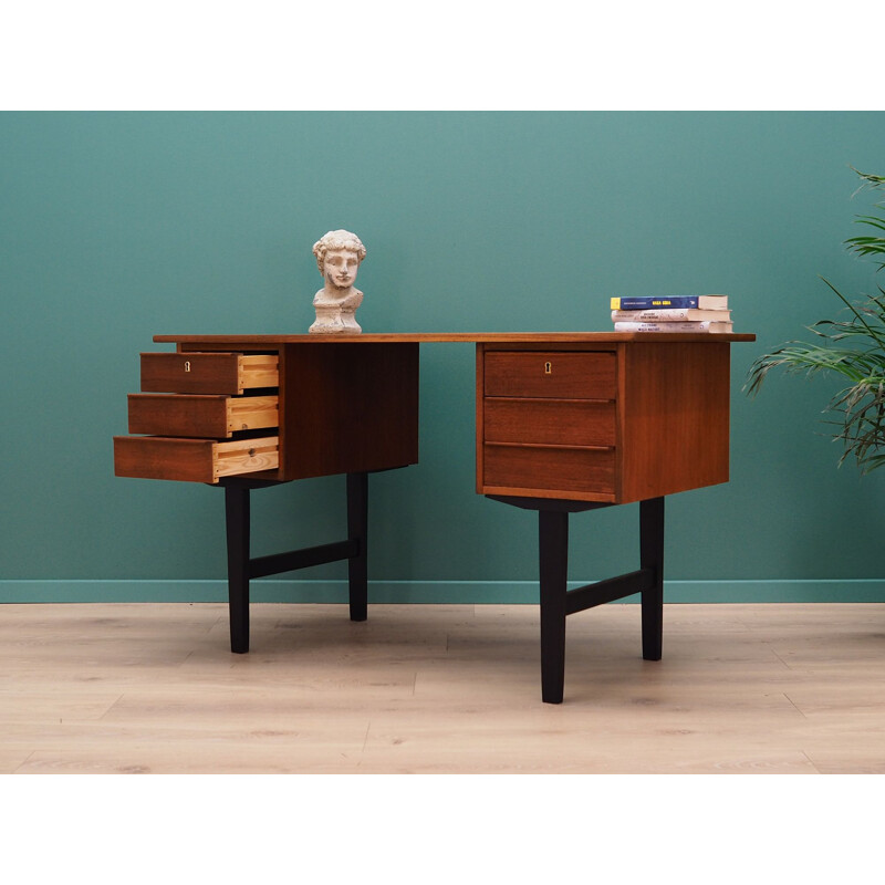 Bureau vintage en teck, Danemark,  1960-70