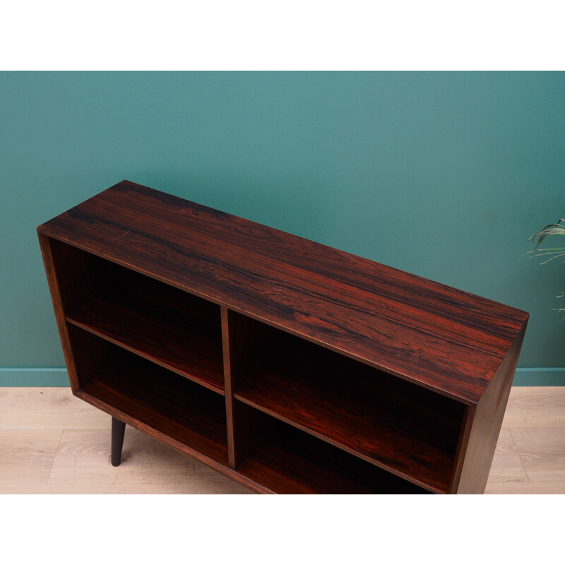 Vintage Scandinavian Bookcase in rosewood, Denmark, 1960-70s