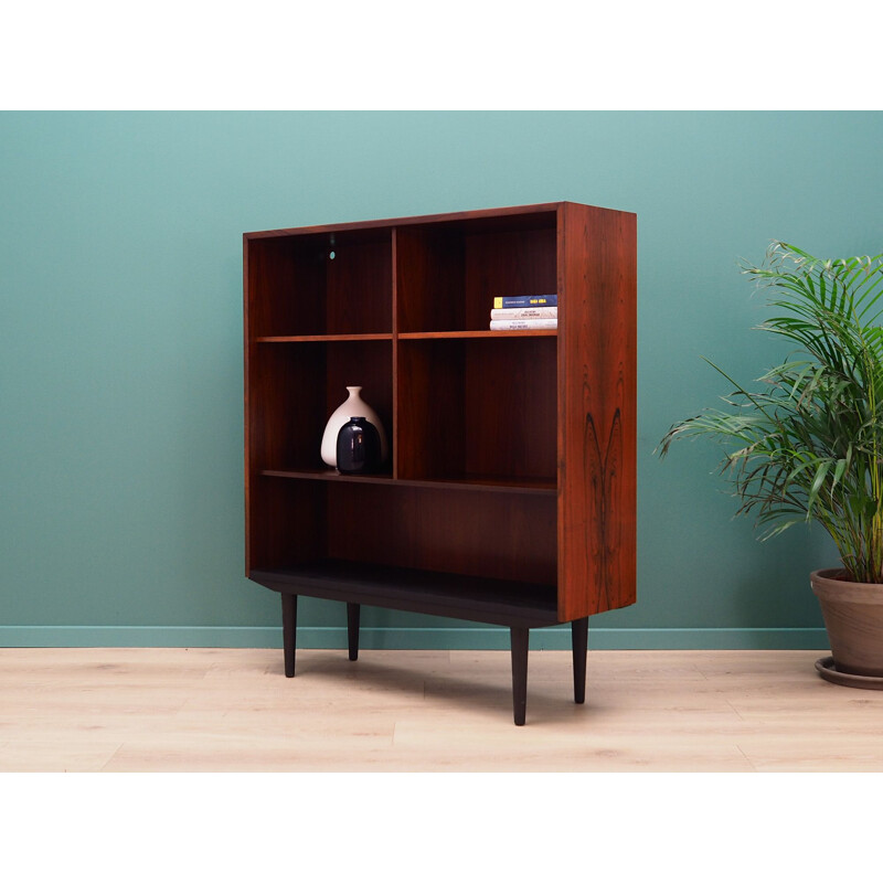 Vintage Bookcase in rosewood, Denmark, 1960-70s