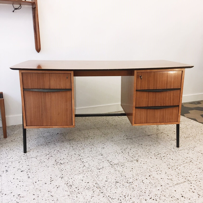 Bureau vintage d'Alfred Hendrickx, pour Belform, Belgique, 1950