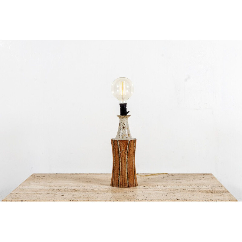 Lampe de table vintage en céramique danoise 1960