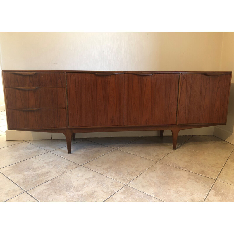 Vintage Dunvegan teak sideboard by McIntosh 1960s 