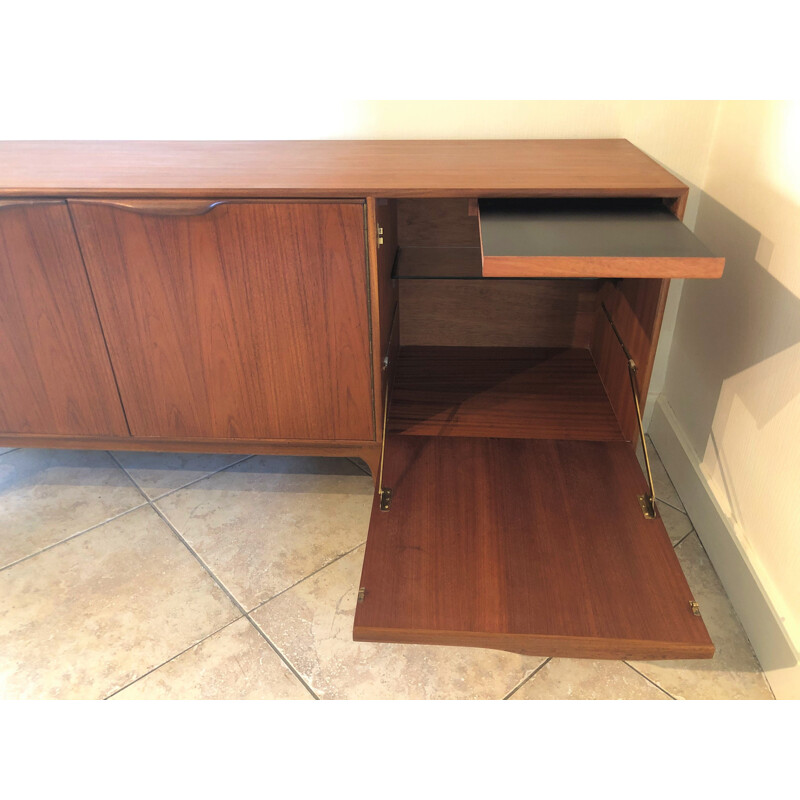 Vintage Dunvegan teak sideboard by McIntosh 1960s 