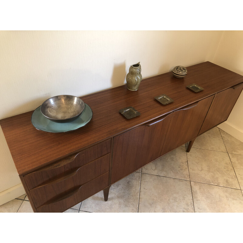 Vintage Dunvegan teak sideboard by McIntosh 1960s 