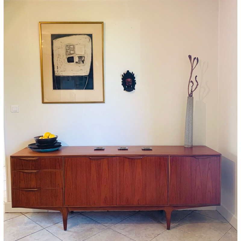 Vintage Dunvegan teak sideboard by McIntosh 1960s 