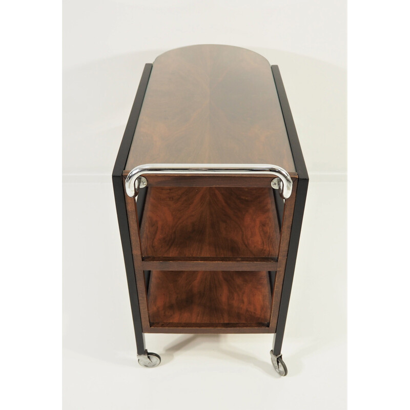 Vintage Art Deco Bar in walnut 1940s