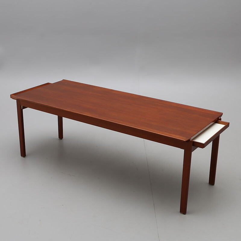 Table basse rectangulaire vintage par Tove Kindt-Larsen