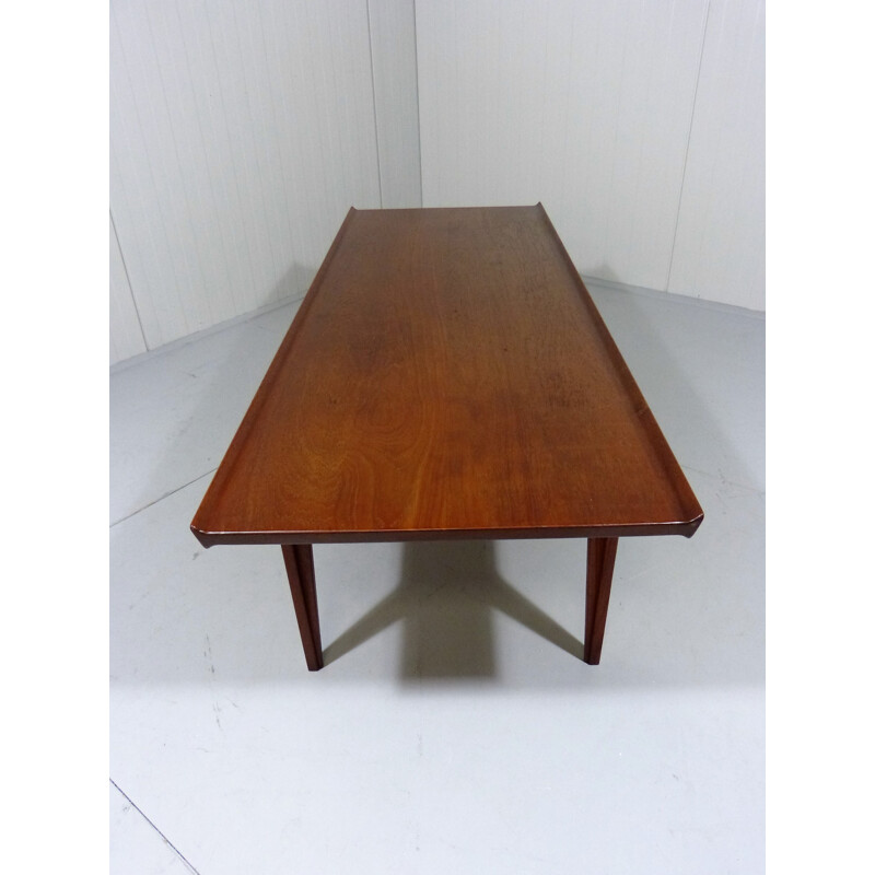 Coffee table in teak and wood, Finn JUHL - 1950s