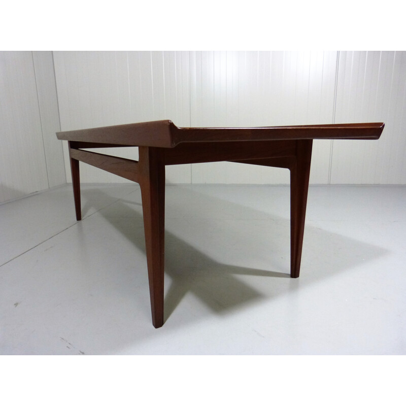 Coffee table in teak and wood, Finn JUHL - 1950s