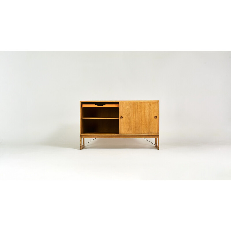 Vintage light oak sideboard by Borge Mogensen for Karl Andersson & Sonner, 1960