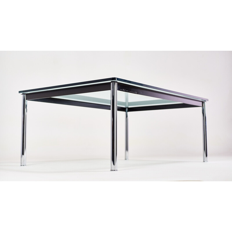 Vintage LC10-P coffee table by Le Corbusier for Cassina