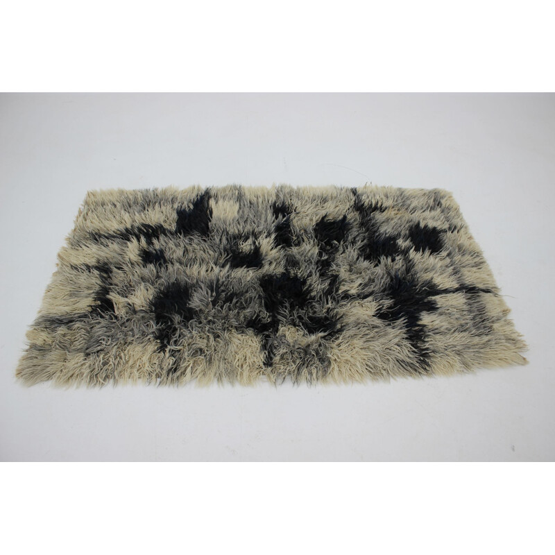 Vintage Danish Wool Rug 1970