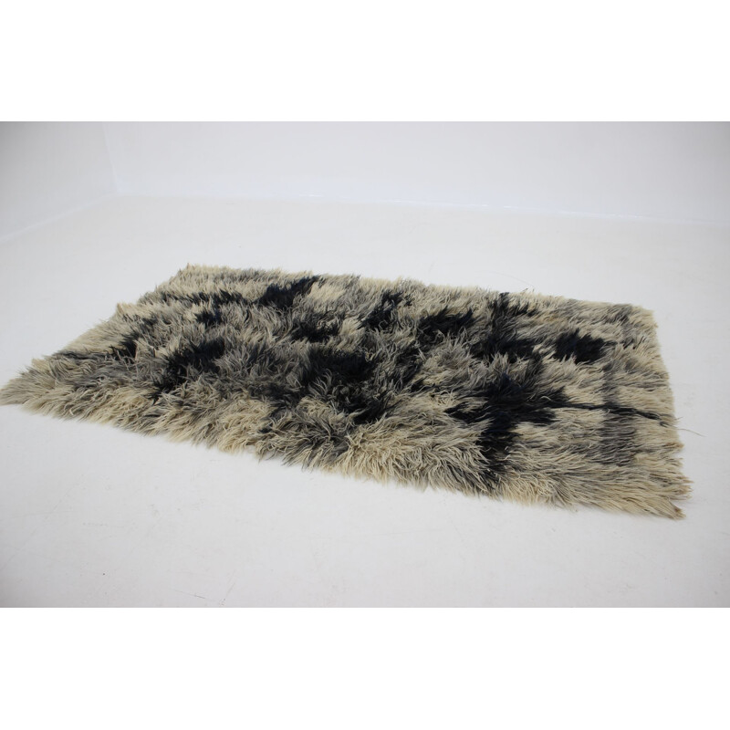 Vintage Danish Wool Rug 1970