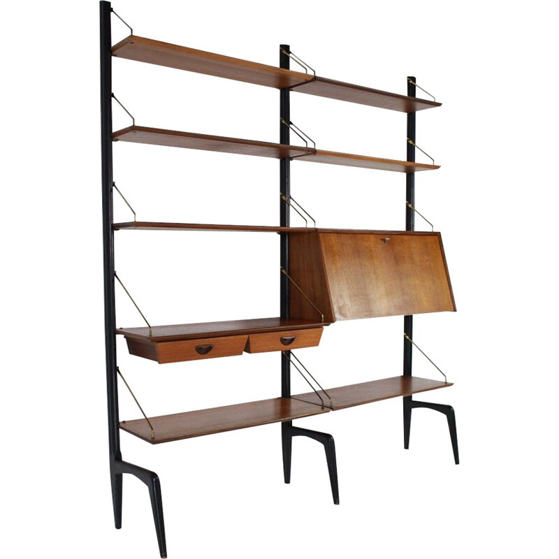 Vintage wall unit by Louis van Teeffelen for WéBé 