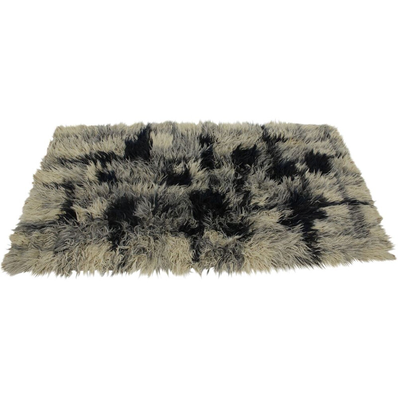 Vintage Danish Wool Rug 1970