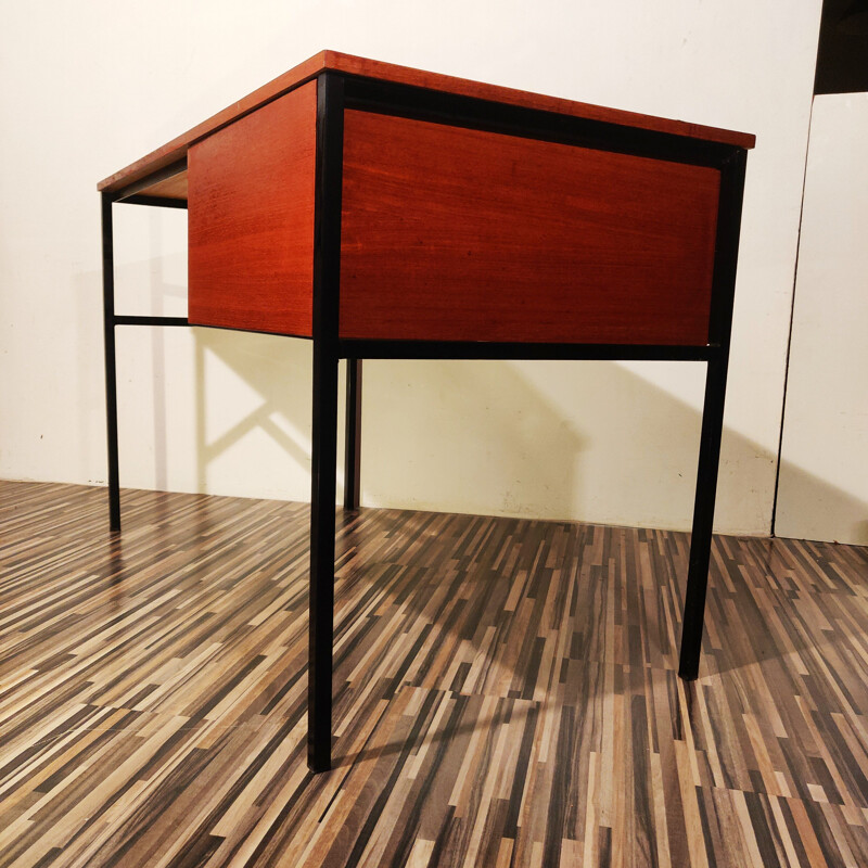 Bureau vintage minimaliste de Pierre Guariche pour Meurop