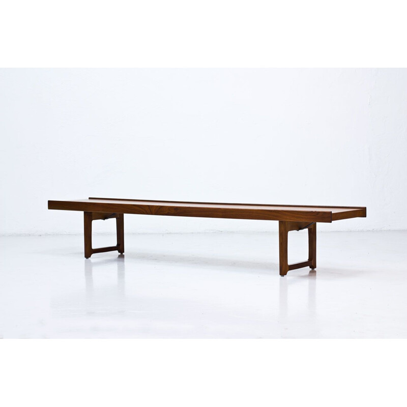 Vintage "Krobo" teak bench in Torbjørn Afdal, 1960s 