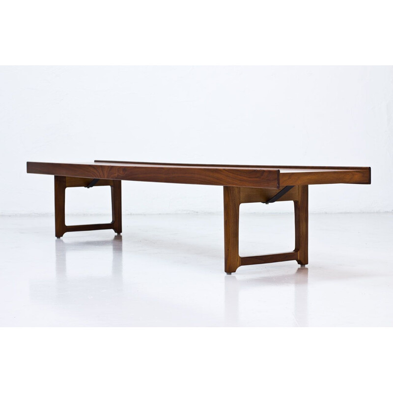 Vintage "Krobo" teak bench in Torbjørn Afdal, 1960s 