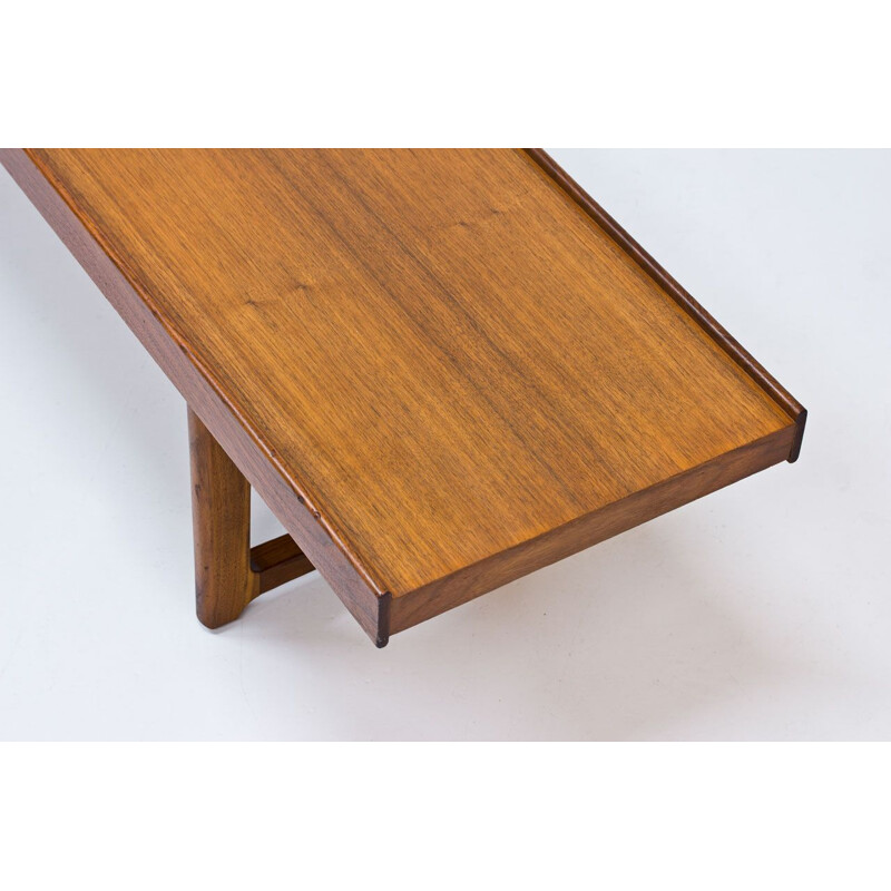 Vintage "Krobo" teak bench in Torbjørn Afdal, 1960s 