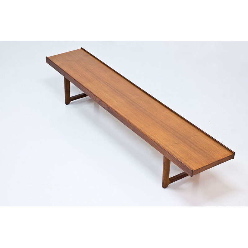 Vintage "Krobo" teak bench in Torbjørn Afdal, 1960s 