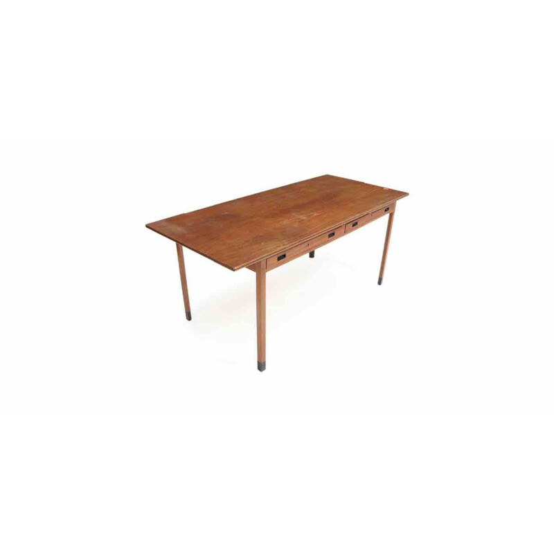 Vintage mahogany desk by Ole Wanscher