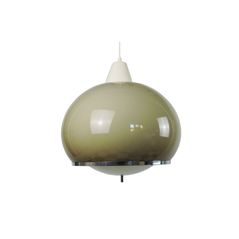 Vintage Space Age Mushroom Pendant Light, 1970s