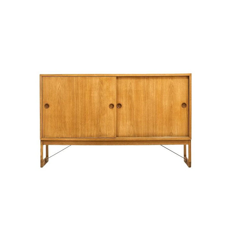 Vintage light oak sideboard by Borge Mogensen for Karl Andersson & Sonner, 1960