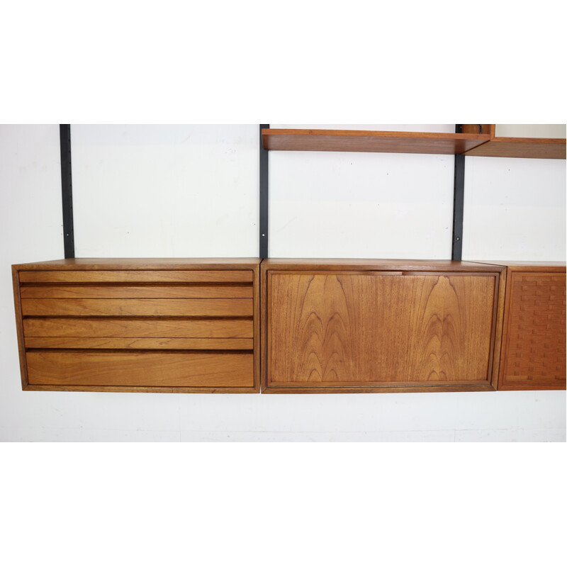 Vintage Extra Large Royal System Wall Unit by Poul Cadovius, 1960s