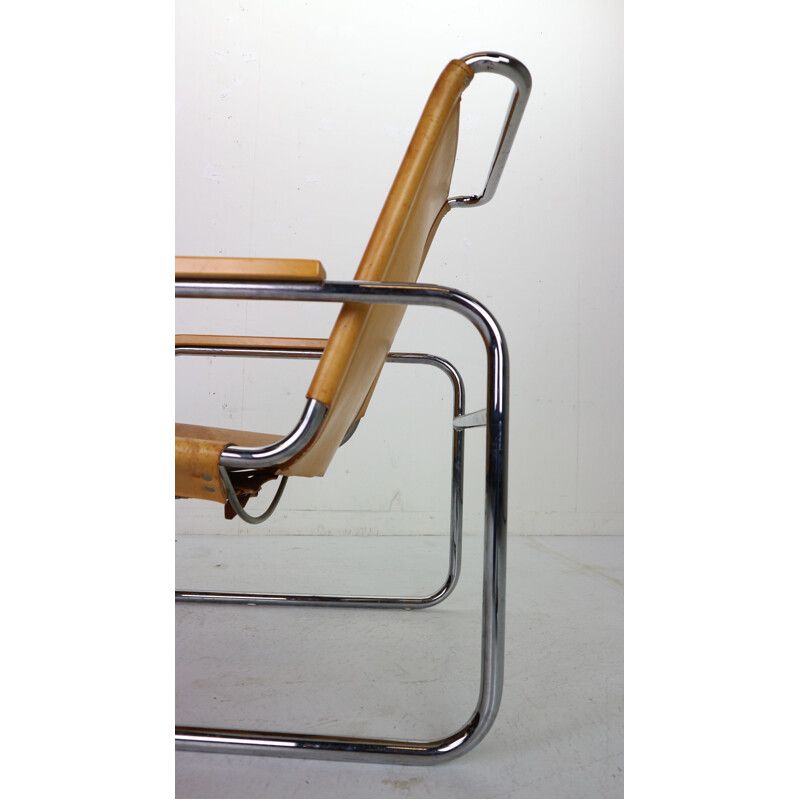 Fauteuil vintage B35 de Marcel Breuer pour Thonet, 1930 Allemagne