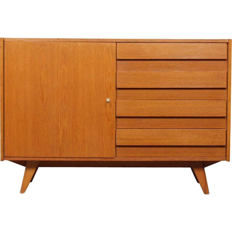 Vintage sideboard model U458 by Jiri Jiroutek, 1960