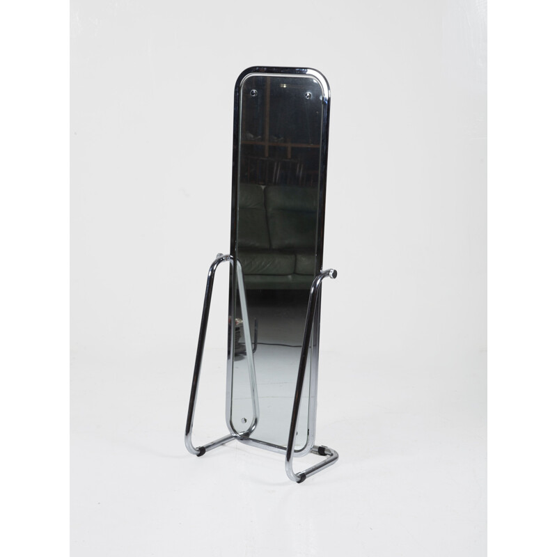 Miroir vintage chromé réglable, 1960