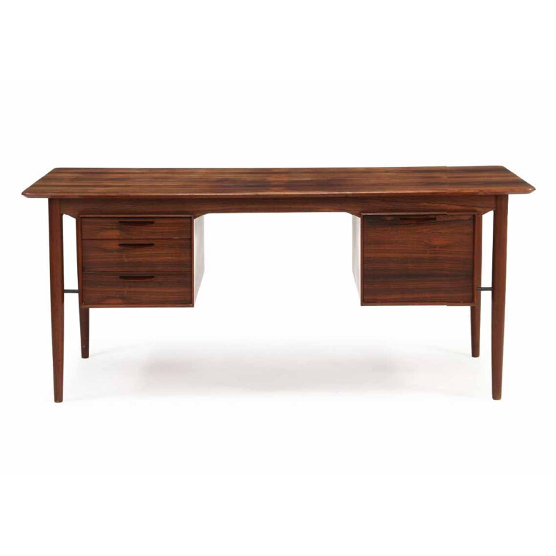 Vintage rosewood desk by Ib Kofod-Larsen