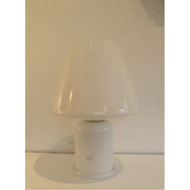 Vintage Murano glass table lamp, 1980s