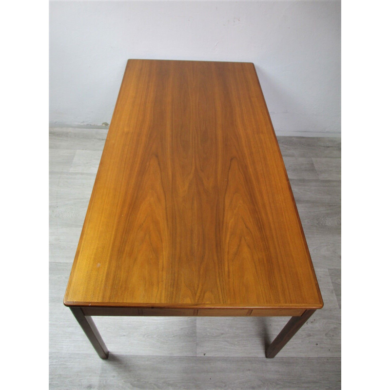 Vintage teak coffee Table, 1960s