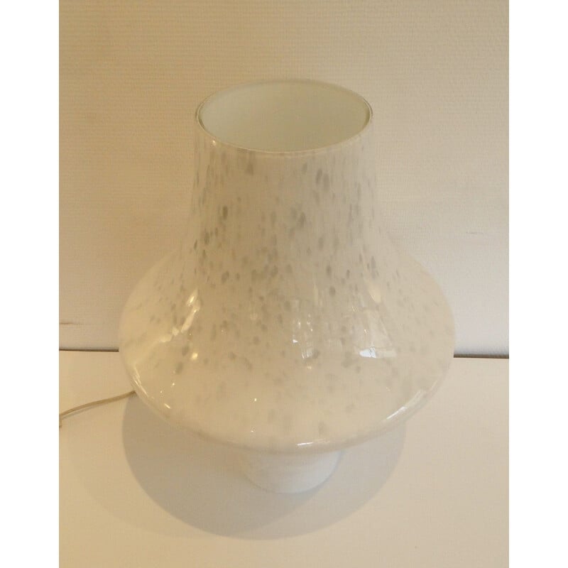 Lampe de table vintage en verre de Murano, 1970