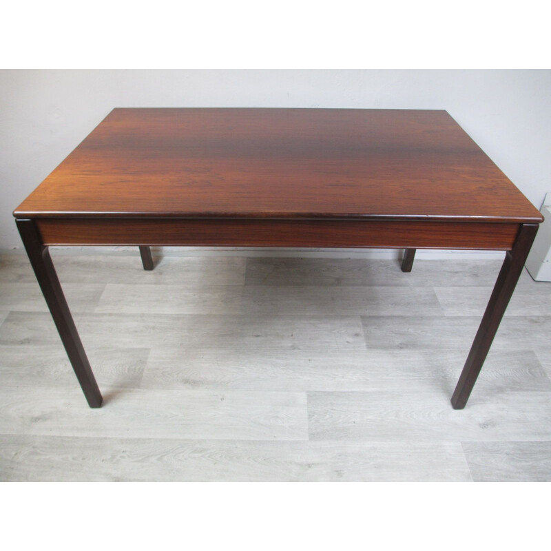 Vintage rosewood extensible table, 1950s