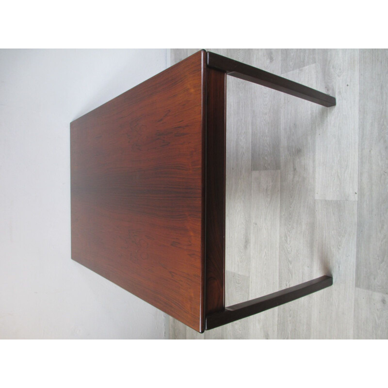 Vintage rosewood extensible table, 1950s