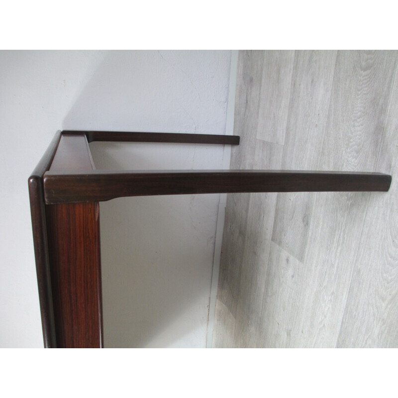 Vintage rosewood extensible table, 1950s