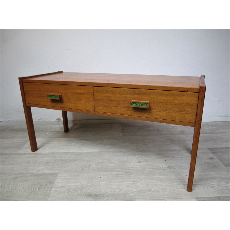 Vintage teak chest of drawers, 1970s