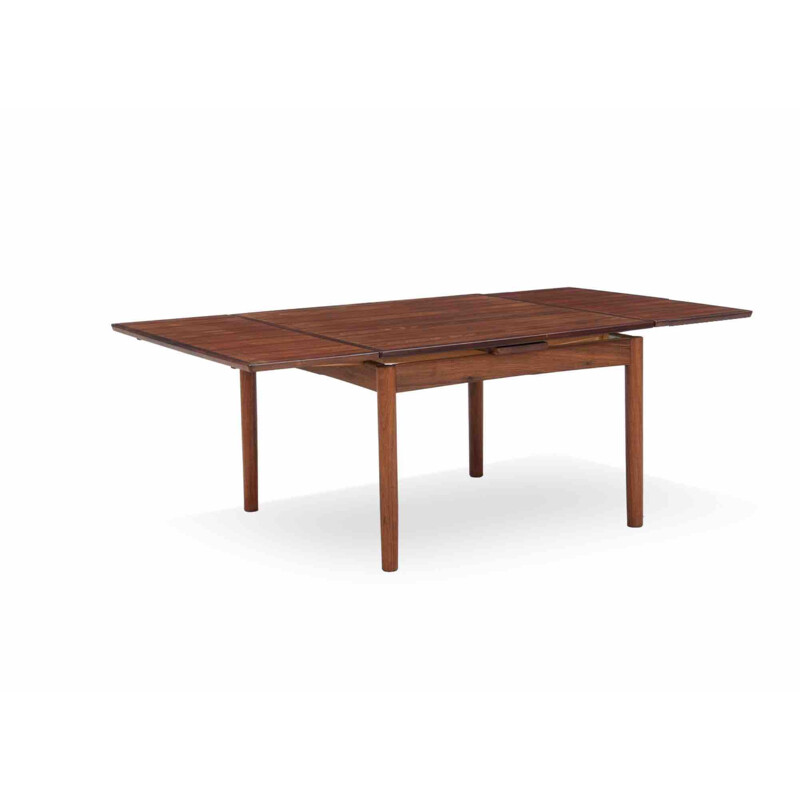 Vintage rosewood extendable coffee table by Poul Hundevad