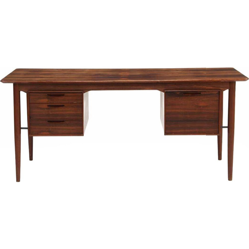 Vintage rosewood desk by Ib Kofod-Larsen