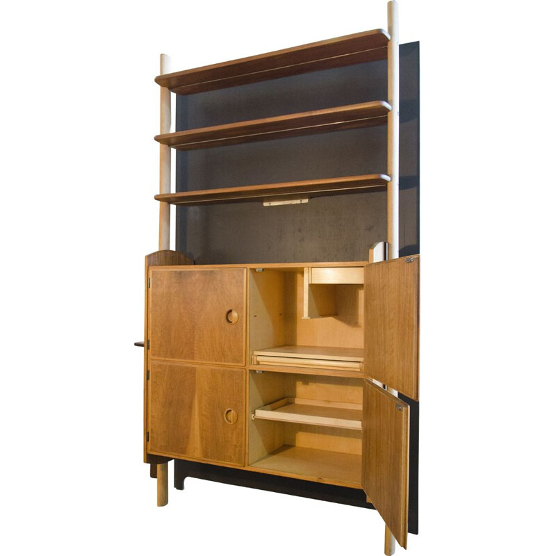 Vintage wall Unit by William Watting for Fristho, 1960s 