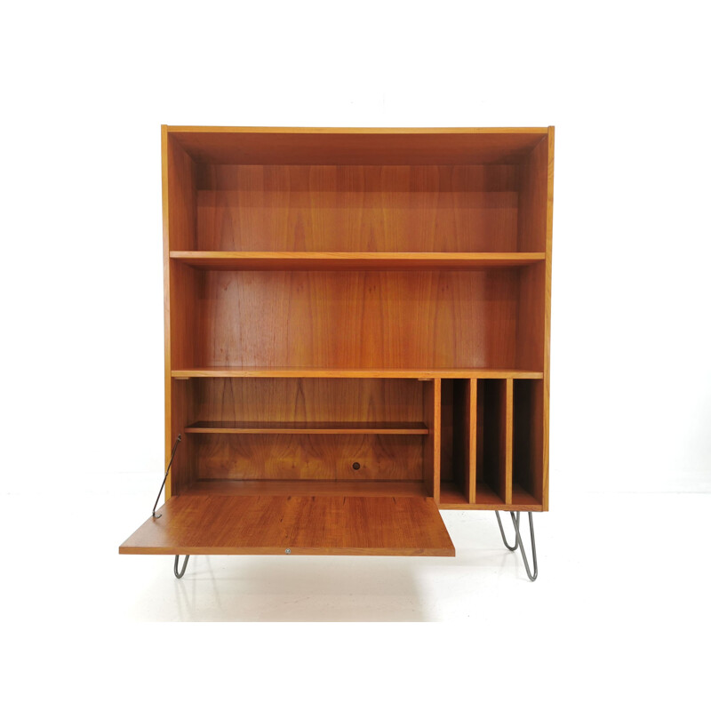 Vintage Danish teak bookcase by Clausen & Son 1960s-1970s 