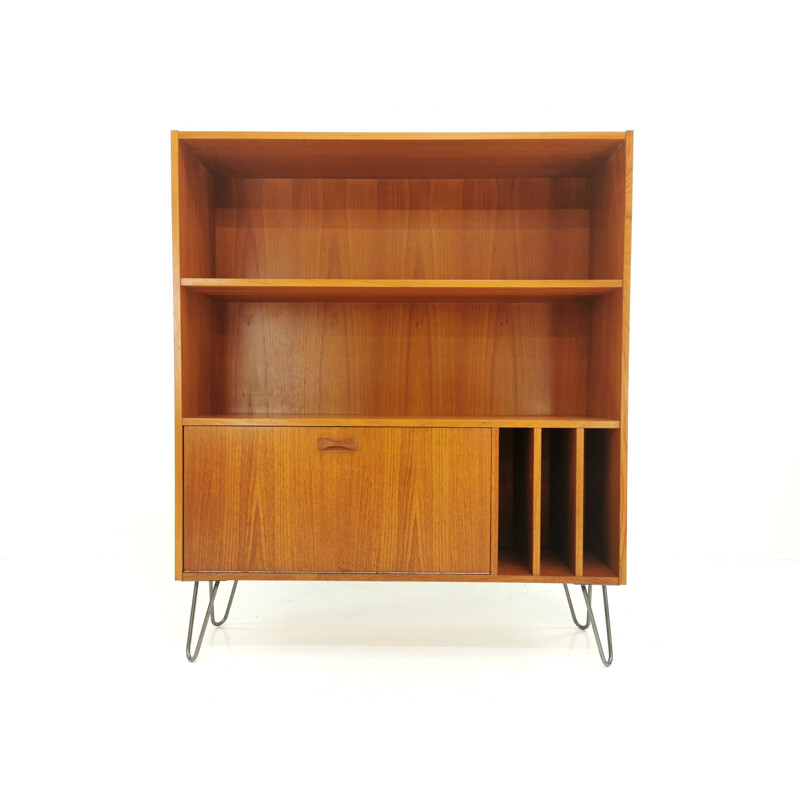 Vintage Danish teak bookcase by Clausen & Son 1960s-1970s 