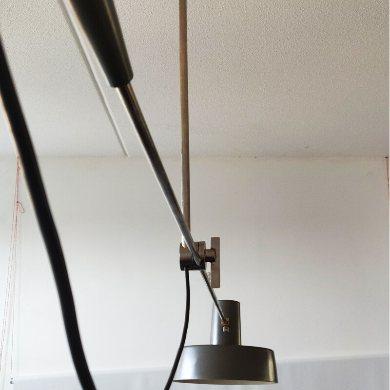 Lámpara de techo Hagoort vintage 181 "balance" 1960