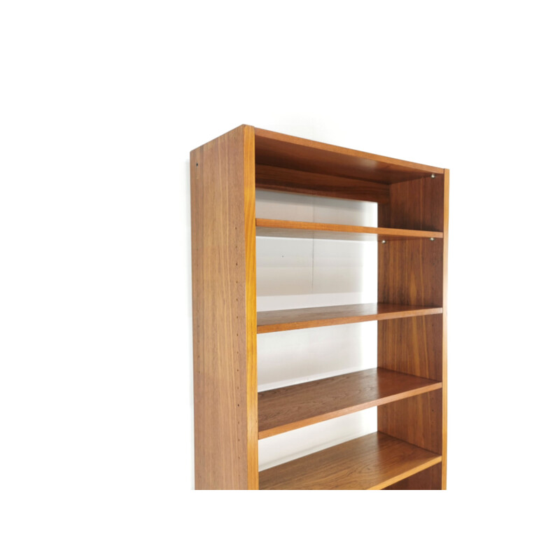 Vintage teak modular wall unit by Poul Cadovius 1960s