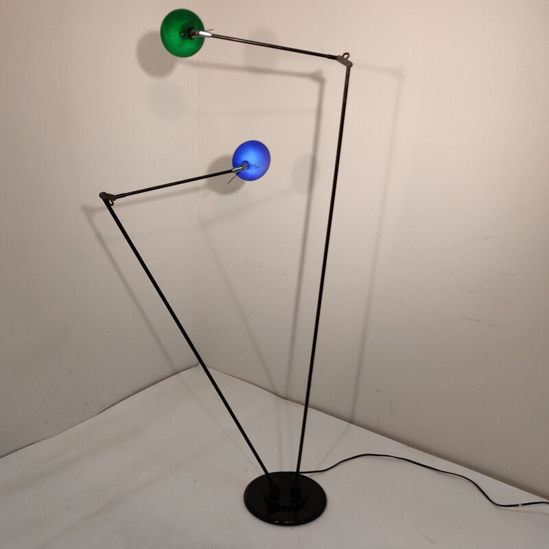 Vintage floor lamp 122 by Pola Design, Netherlands 1970