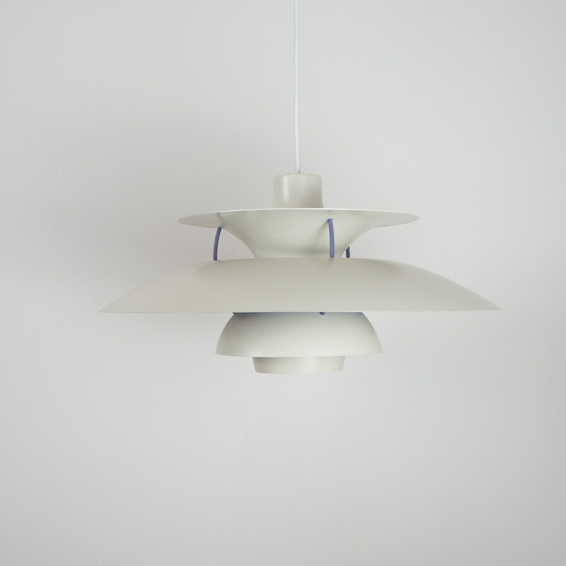 Vintage Danish pendant PH5 by Poul Henningsen for Louis Poulsen, Denmark 1958