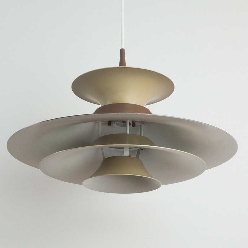 Danish pendant Radius, designed by Erik Balslev, Fog & Mørup, Denmark, 1977