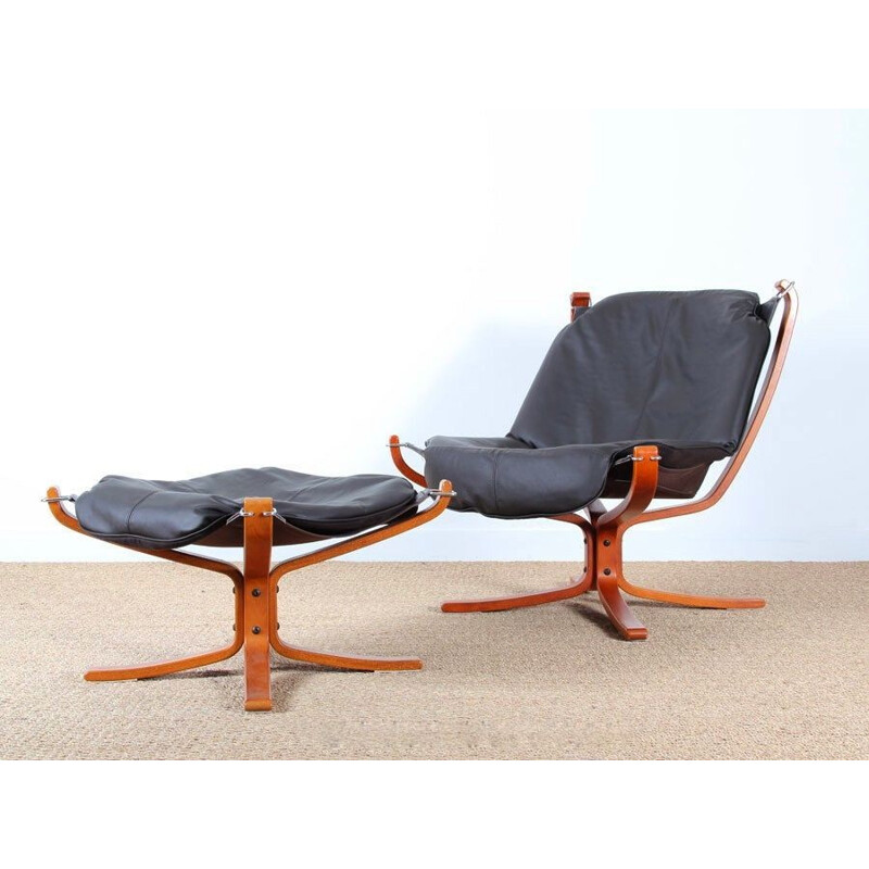 Falcon chair Sigurd RESSELL - 1970s